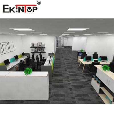 Ambiente confortevole Progetto di mobili per ufficio Progetto di decorazione per ufficio incentrato sul benessere