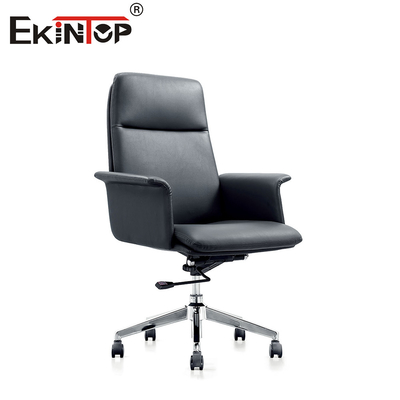 Sedile da ufficio in pelle regolabile personalizzabile per il comfort personalizzato