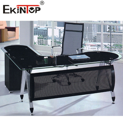 Modern Glass Conference Office Desk Eleganza contemporanea per le riunioni