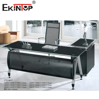 Modern Glass Conference Office Desk Eleganza contemporanea per le riunioni