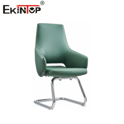 Sedia da ufficio in pelle di prima qualità con base in cromo metallico 5 anni di garanzia
