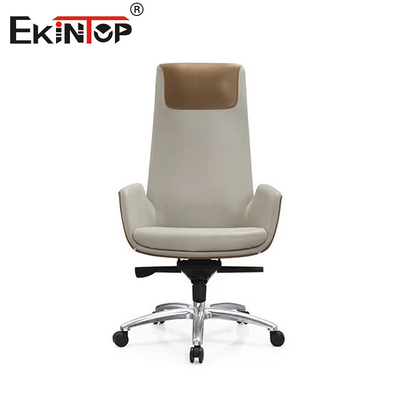 Moderno stile di design sedie da pranzo in cuoio in PU moderne con gambe in metallo