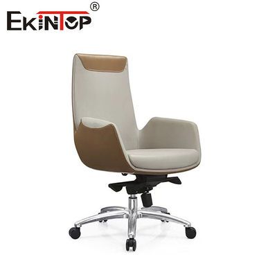 Moderno stile di design sedie da pranzo in cuoio in PU moderne con gambe in metallo