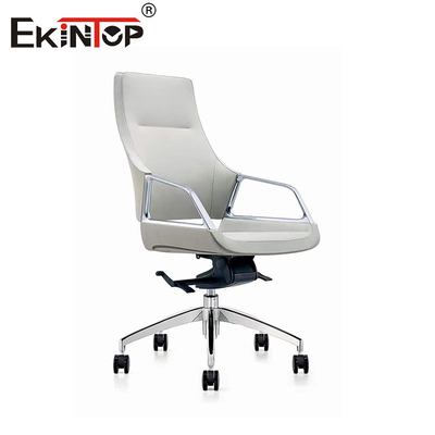 Sedie da ufficio ergonomiche in cuoio