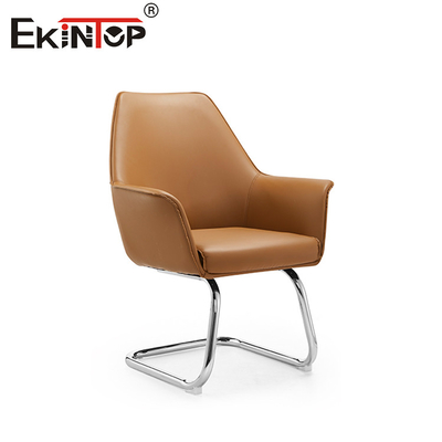 Sedile in pelle ergonomica con appoggio lombare con appoggio per braccio in PU