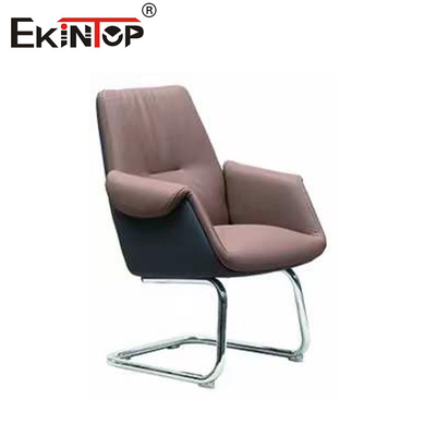 Poltrona da ufficio in pelle girevole ergonomica in PU per interni con schiena alta ODM