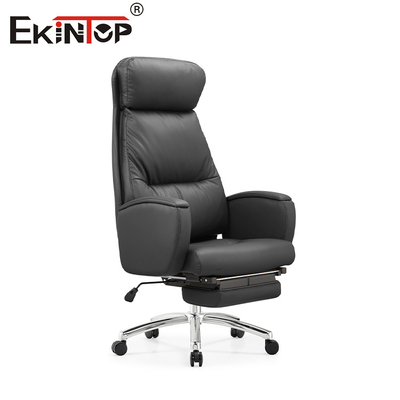 Sedia di cuoio in PU ergonomico per ufficio personalizzata