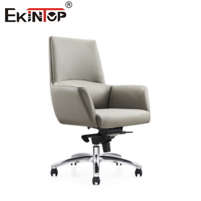 Sedia in cuoio in PU ergonomico per ufficio personalizzato