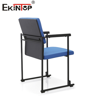 Poltroncino e schienale sedia di allenamento blu per studiare leggero