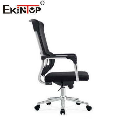 Poltrone da ufficio ergonomica multifunzione regolabile a maglia girevole e tessuto