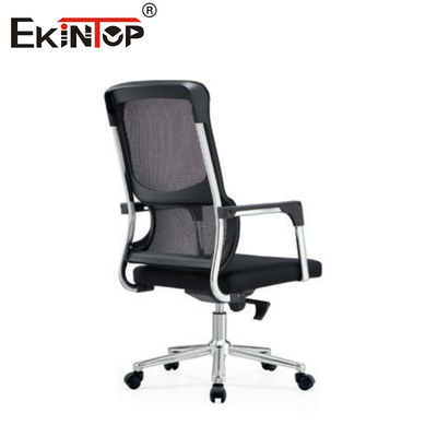Poltrone da ufficio ergonomica multifunzione regolabile a maglia girevole e tessuto