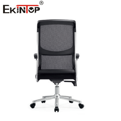 Poltrone da ufficio ergonomica multifunzione regolabile a maglia girevole e tessuto