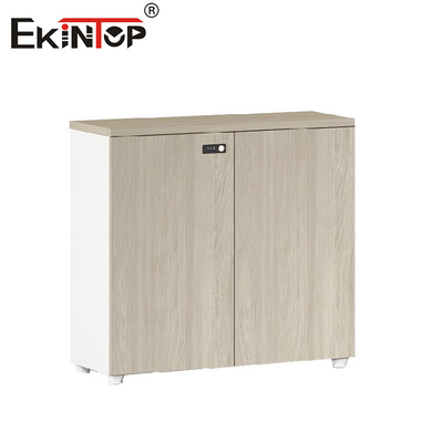 Archivio in legno di noce in stile moderno sotto scrivania personalizzabile