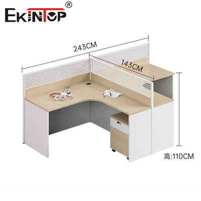 Modern L-Shape Executive Workstation Scrivania per lo spazio di lavoro