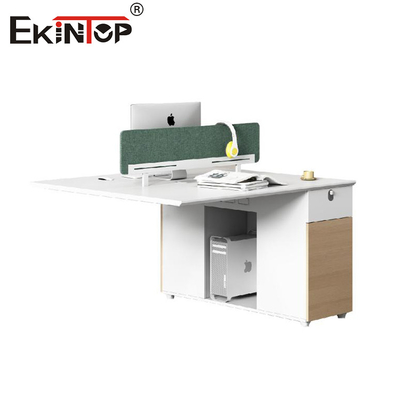 Mobili da ufficio modulari e connettibili per due persone stile moderno