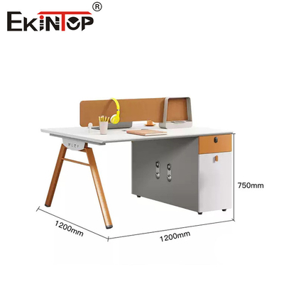Affidabile Personal Office Desk Stazione di lavoro in stile moderno con divisori