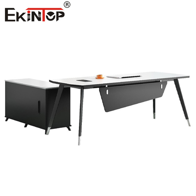 Moderno ufficio in legno Desk Manager Desk Desk Computer Desk Stile industriale