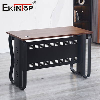 Disegno ergonomico scrivania di ufficio minimalista scrivania per computer in legno massello