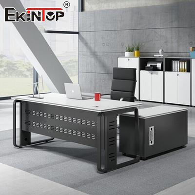Modern Furniture Ufficio Direttivo Scrivania Commerciale Personalizzabile