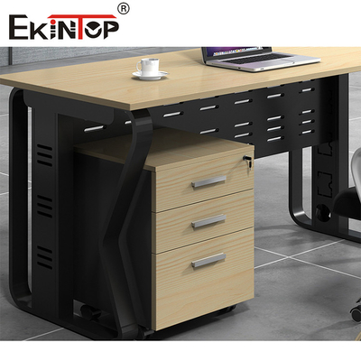 Scrivanie per dipendenti in legno di noce stile moderno sedie personalizzabili per computer