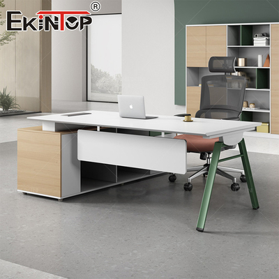 Modern Design Executive Desk Office Furniture Factory Executive Desk con cassettiere