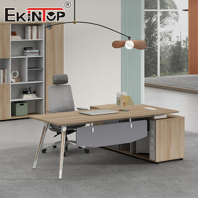 Custom Made Antique Walnut Modern Style Design Walnut Scrivania