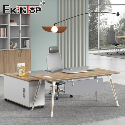 Custom Made Antique Walnut Modern Style Design Walnut Scrivania