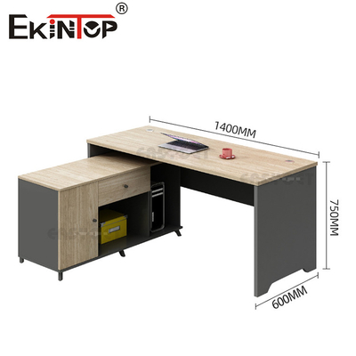 Materiale di noce Personal Desk Stile industriale Scrivania di ufficio Mobili da scrivania modulari