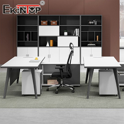 Nuovo design Arredamento per la casa ufficio scrivania a forma di L tavolo da ufficio mobili da scrivania modulari