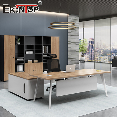 Moderno L Office Computer Desk Modular Desk Mobili Manager Tavolo esecutivo