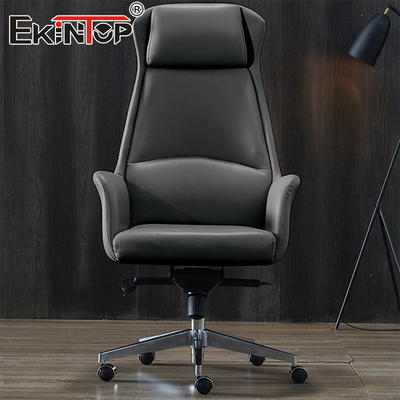 Sedia da ufficio moderna in pelle Sedia da ufficio ergonomica commerciale