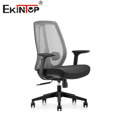 Ingrosso Cattedra ergonomica a maglia confortevole Cattedra da ufficio in tessuto