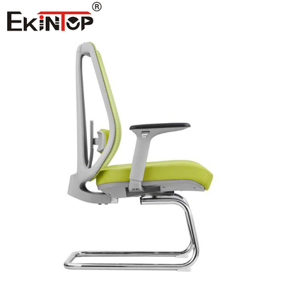 Poltrona ergonomica Mid back Direttori di ufficio Poltrona a maglia regolabile in altezza Poltrona da ufficio in tessuto