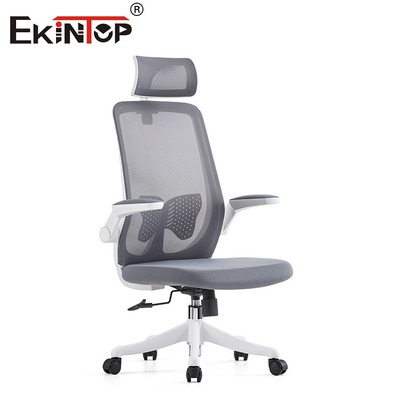Sedile da ufficio girevole ergonomica di schiuma di rete Sedile di tessuto confortevole