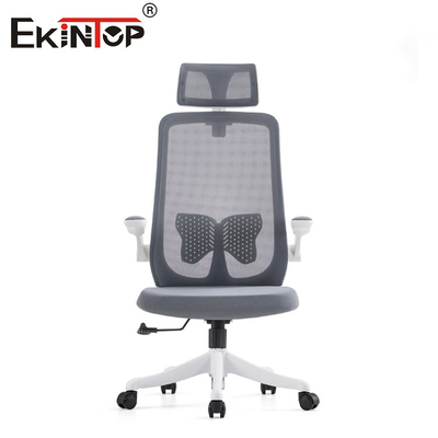 Sedile da ufficio girevole ergonomica di schiuma di rete Sedile di tessuto confortevole