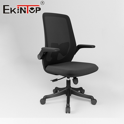 Produttore Cattedra comodo per computer ergonomica Cattedra girevole regolabile Cattedra da ufficio in tessuto