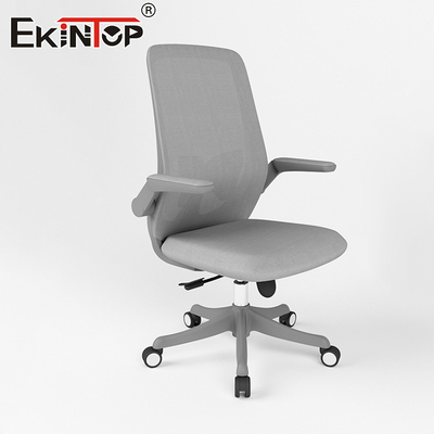 Produttore Cattedra comodo per computer ergonomica Cattedra girevole regolabile Cattedra da ufficio in tessuto