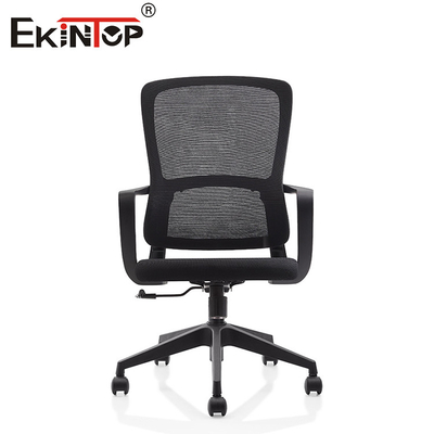 Produttore Comodo Sulla schiena ergonomica Sedile per computer in tessuto regolabile