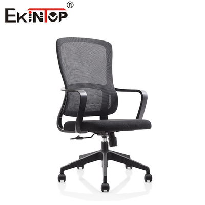 Produttore Comodo Sulla schiena ergonomica Sedile per computer in tessuto regolabile