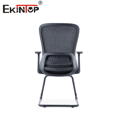 Moderna sedia da ufficio ergonomica nera modulare Executive Home Fabric