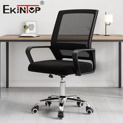Sedie ergonomiche a rete girevole regolabile con ruote
