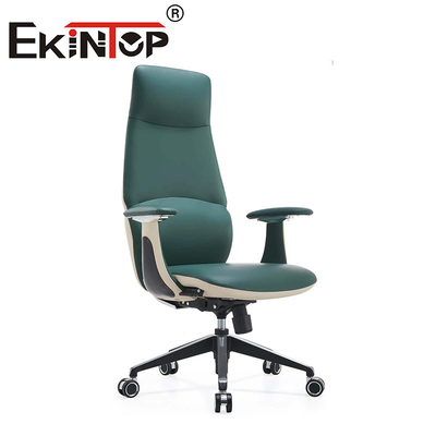 Poltrona da conferenza Executive PU Leather Ergonomic Home Office Poltrona da ufficio robusta