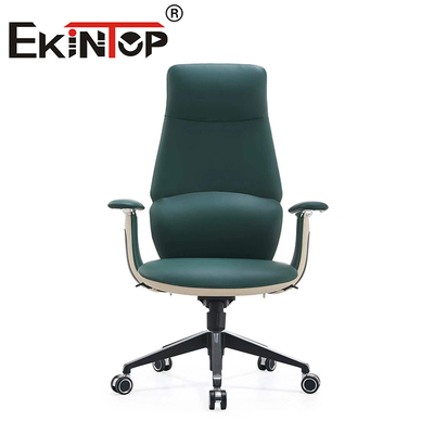 Poltrona da conferenza Executive PU Leather Ergonomic Home Office Poltrona da ufficio robusta