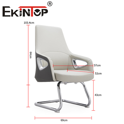 Moderno design Pu cuoio White Office Executive Chair Sedie di cuoio Club