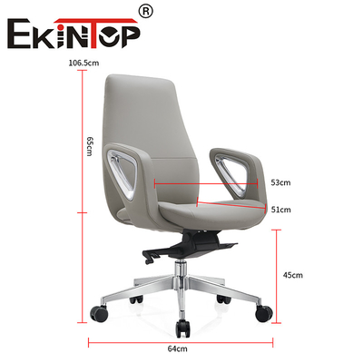 Sedie da ufficio di stile moderno Sedie da ufficio ergonomiche a rotazione Sedie da club in pelle