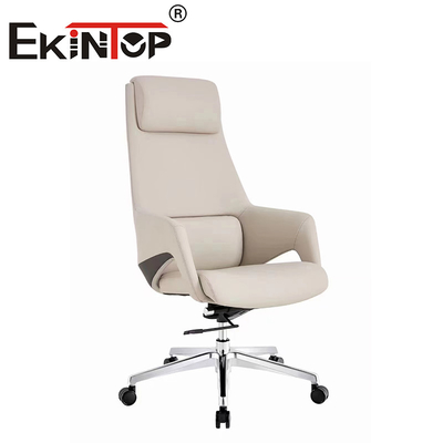 Poltrona da capo executive ergonomica a schiena alta poltrona in pelle vegana multifunzionale moderna