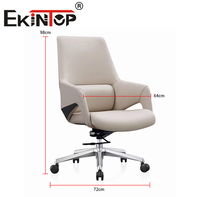 Moderno design Mid Back Executive Girante Sedia di rilassamento originale Sedia di pelle vegana