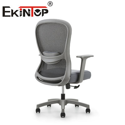 Sedia da ufficio ergonomica moderna in tessuto girevole e confortevole per computer, sedia operativa in rete
