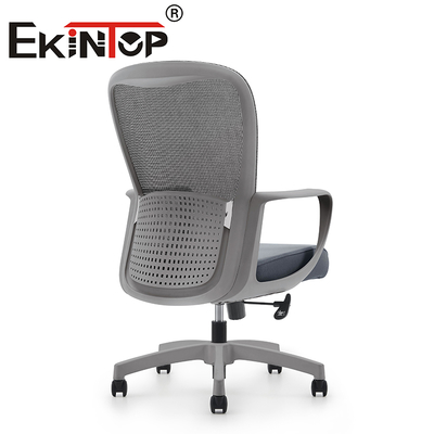 Sedile elevatore moderno grigio mesh traspirante comodo ergonomico sedile da ufficio mesh sedile da lavoro
