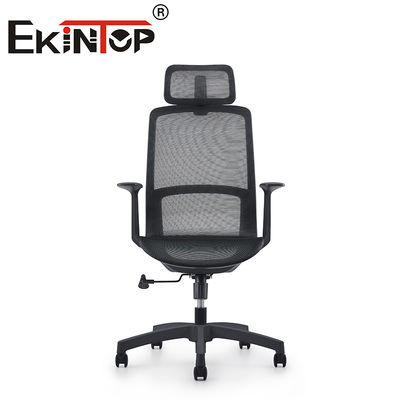 Sedia da ufficio ergonomica in rete regolabile in stile moderno per mobili con ruote, sedia con schienale in rete